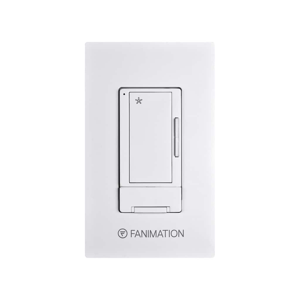 Wall Control with Receiver - 3 fan Speeds - White