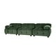 preview thumbnail 22 of 38, Hennepin Velvet 3 Seater Modular Tufted Sofa by Christopher Knight Home