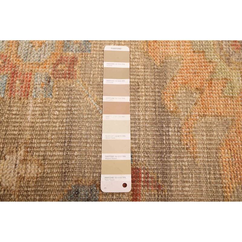 ECARPETGALLERY Hand-knotted Jules Serapi Taupe Wool Rug - 9'3 x 12'2