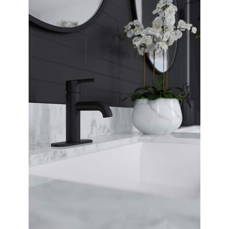 Pfister LG42-BI0 Brislin 1.2 GPM Single Hole Bathroom Faucet