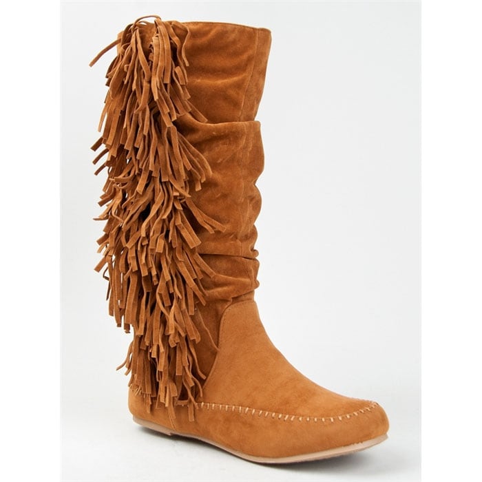 bamboo wedge boots