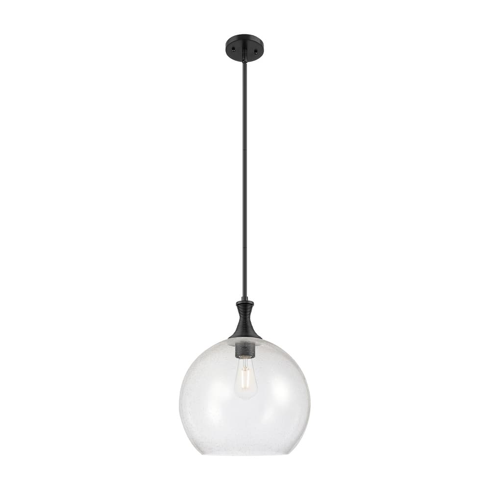 Innovations Lighting Downtown Urban - Astor - 1 Light 14" Metal Detailed Stem Hung Pendant