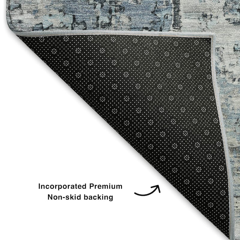 Premium Washable Super Soft Vintage Traditional Mayfield Rug