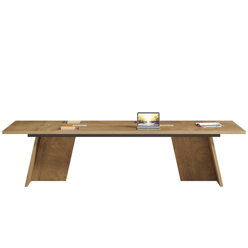 Modern Conference Table, 8ft Conference Room Table for 10 People