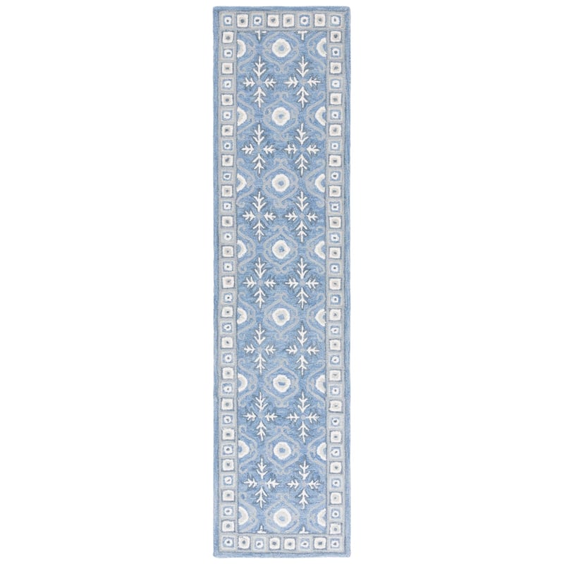 SAFAVIEH Handmade Ebony Myrtle Modern Wool Rug