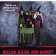 preview thumbnail 4 of 11, Haunted Hill Farm Life-Size Animatronic Witches, Indoor/Outdoor Halloween Decoration, Light-up Eyes, Poseable