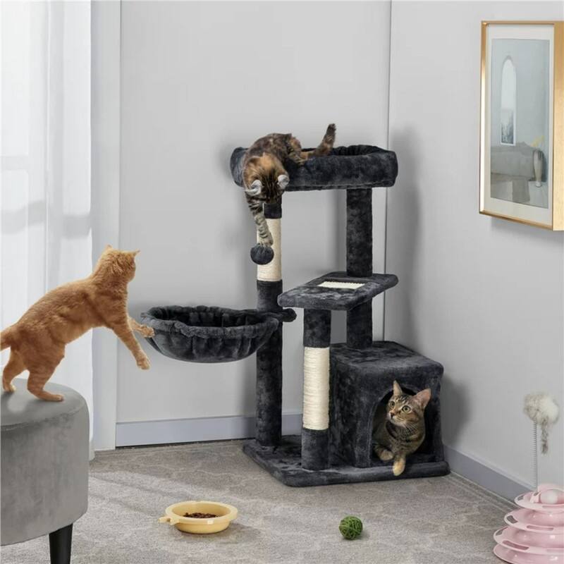 33'' Cat Tree Condo Scratching Post Tower Bed Bath & Beyond 38190235