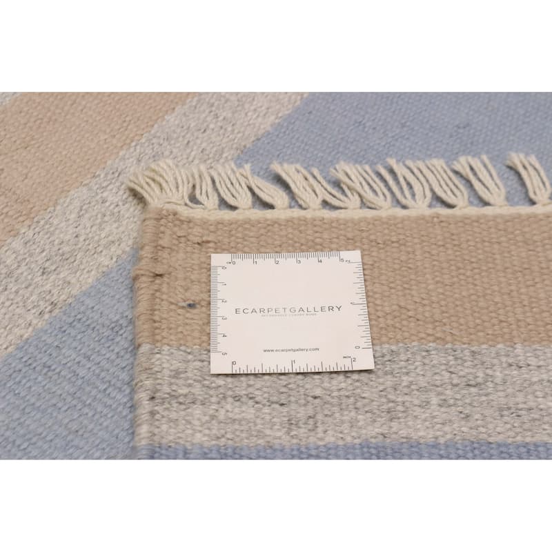 Boho Blue Kilim 4'11" x 7'11" - 4'11 x 7'11