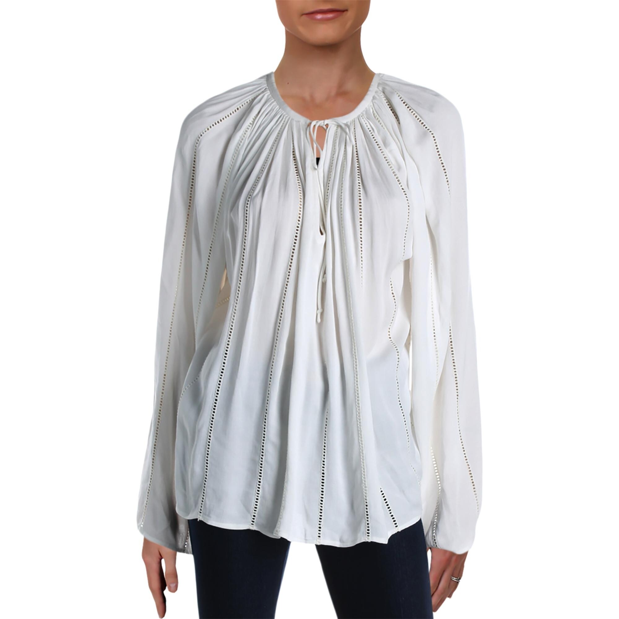 frame lattice peasant top