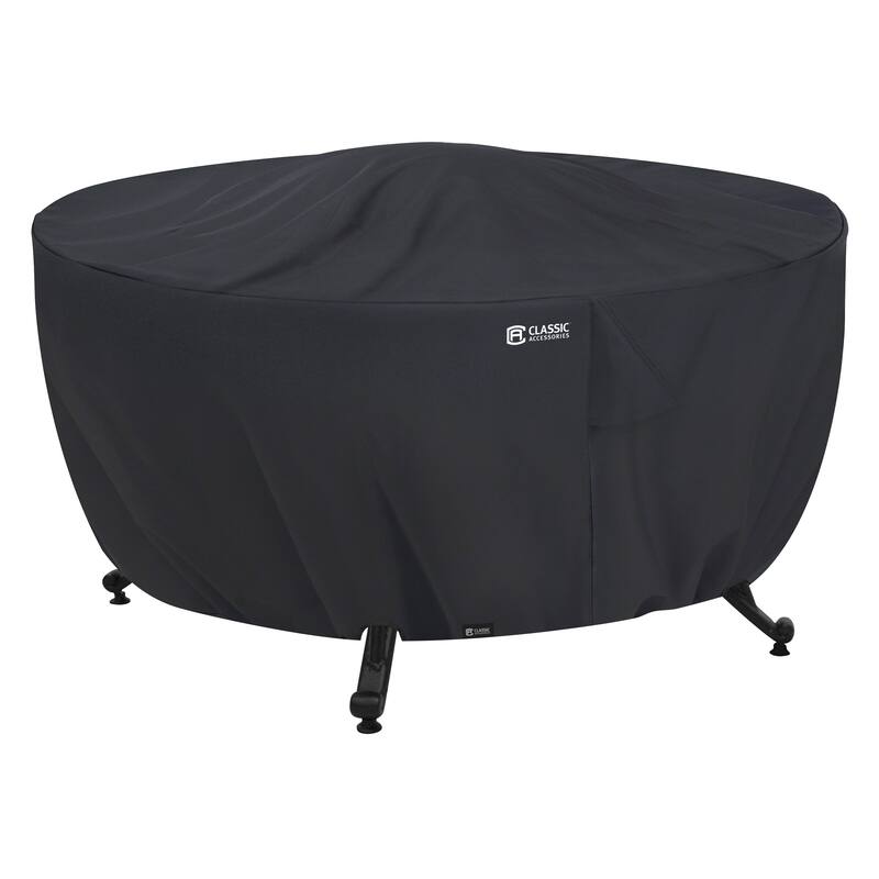 Classic Accessories Water-Resistant 52 Inch Round Fire Pit Cover