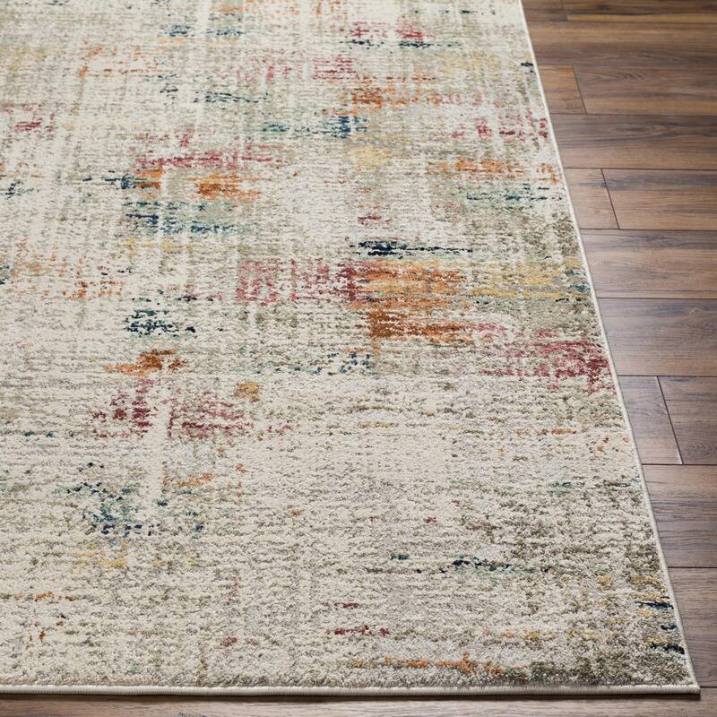 Livabliss Illusions Shabby Chic Abstract Area Rug