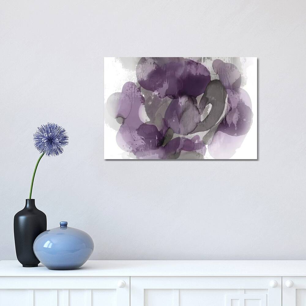 iCanvas "Amethyst Flow I" by Kristina Jett Canvas Print