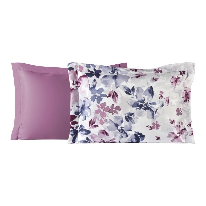 Lanwood Home Monica Reversible 8-Piece Bed-In-A-Bag Comforter Set