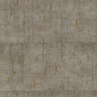 Galerie Wallcoverings Earth Collection Aged Concrete Metallic Texture Wallpaper Roll