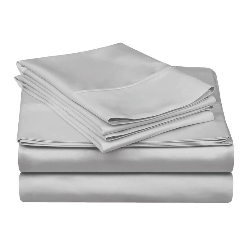 Egyptian Cotton 300 Thread Count Solid Bed Sheet Set by Superior