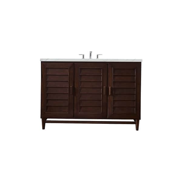 slide 2 of 36, James Martin Vanities Portland 48" Single Vanity, Burnished Mahogany