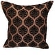 preview thumbnail 13 of 58, Trellis Myrtus Chenille Decorative Contemporary Turkish Pillow