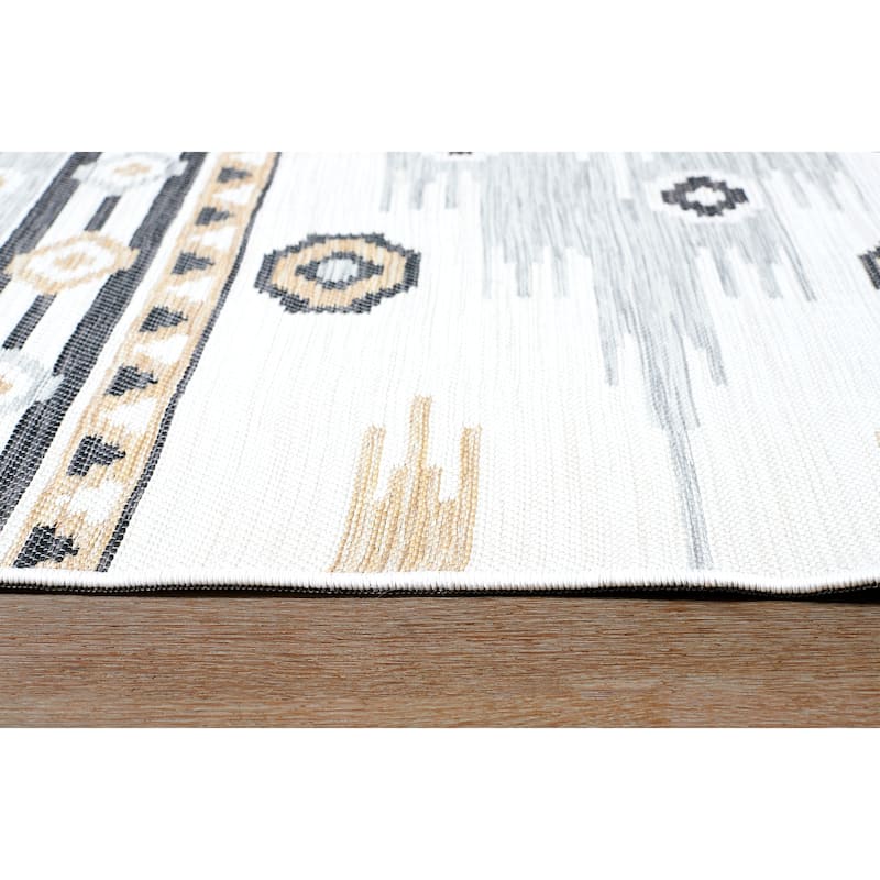 Terra by Obeetee Plaza Neutral Rug