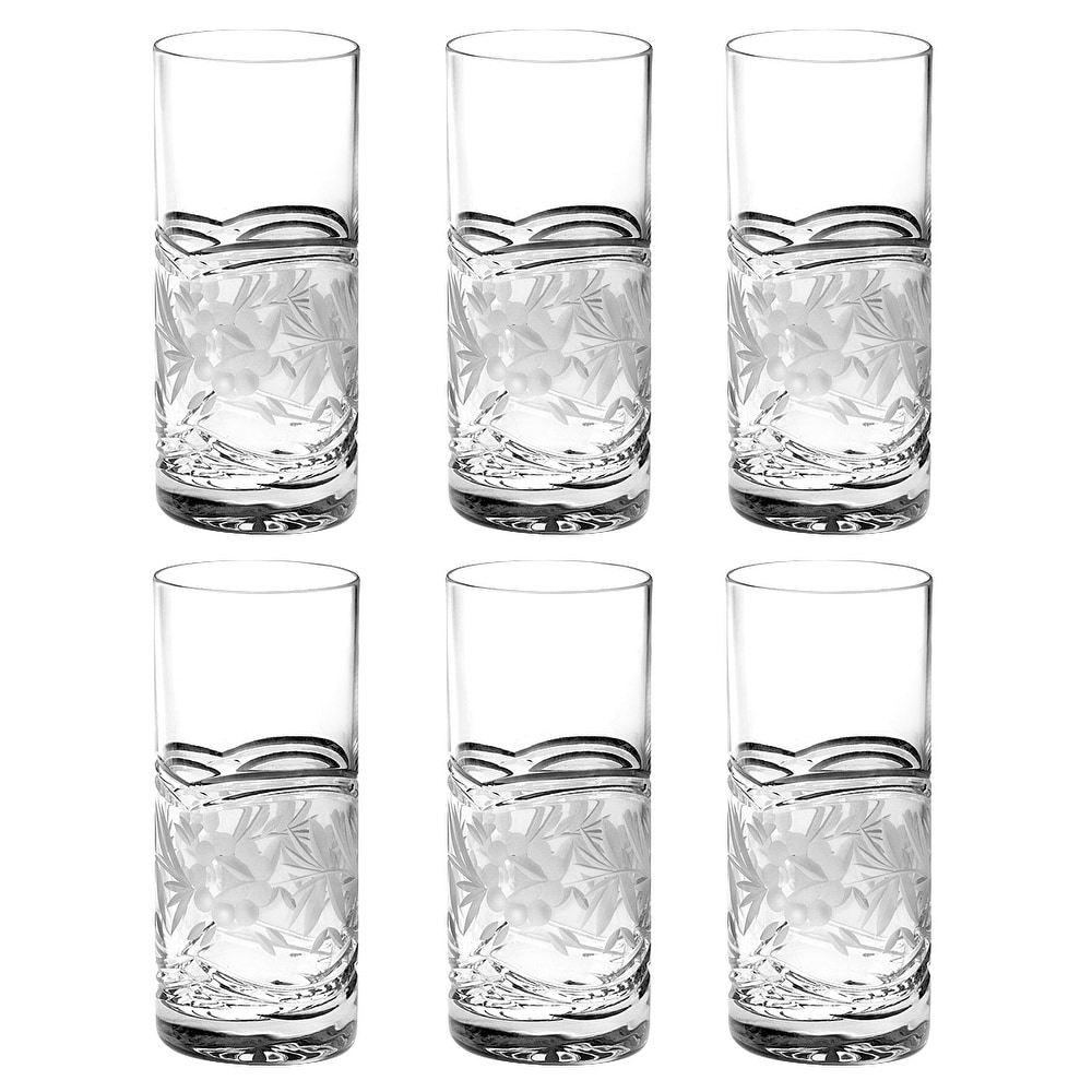 Portmeirion Botanic Garden Set of 4 Double Old Fashioned Glasses - 16 oz. -  On Sale - Bed Bath & Beyond - 38339465