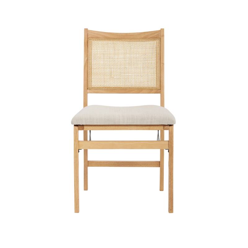 Beulah Rattan Folding Dining Chair