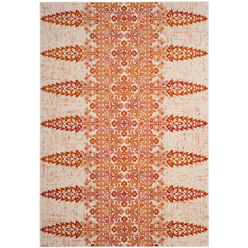SAFAVIEH Evoke Gelinda Vintage Boho Rug - 5'1" x 7'6" - Ivory/Gold