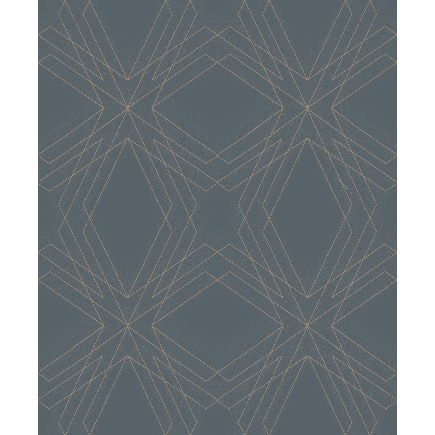 A-Street Prints Relativity Charcoal Geometric Wallpaper