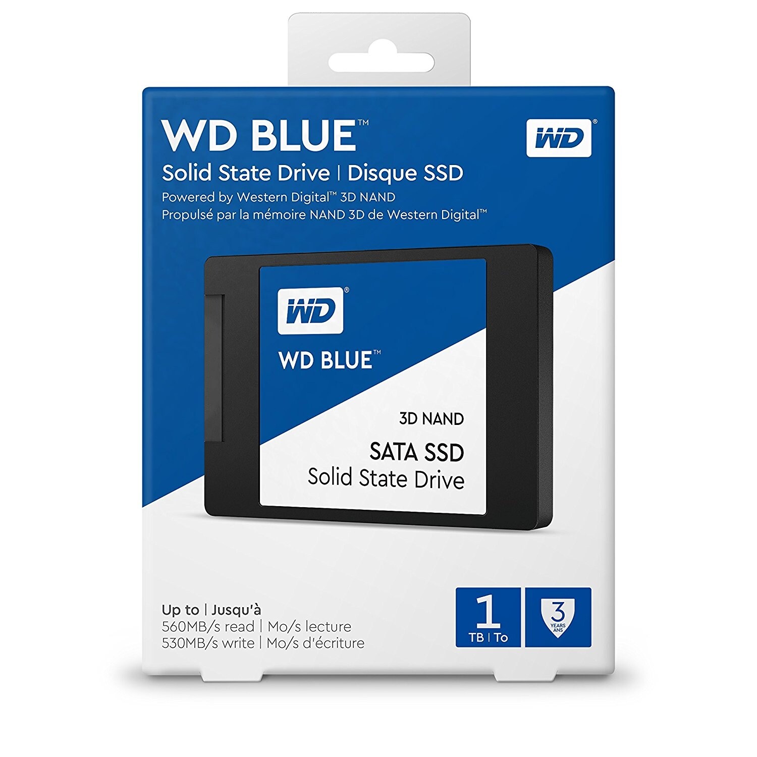 Shop Wd Blue 3d Nand 1tb Pc Ssd Sata Iii 6 Gb S 2 5 7mm Solid State Drive Wds100t2b0a Overstock 28034969