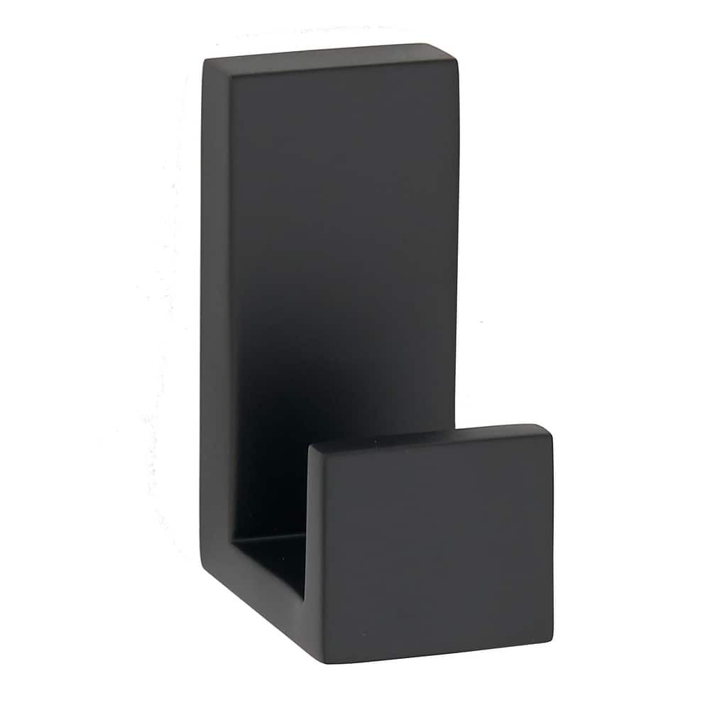 Alno A6482 Linear 1" Wide Solid Metal Modern Bathroom Robe Towel Hook