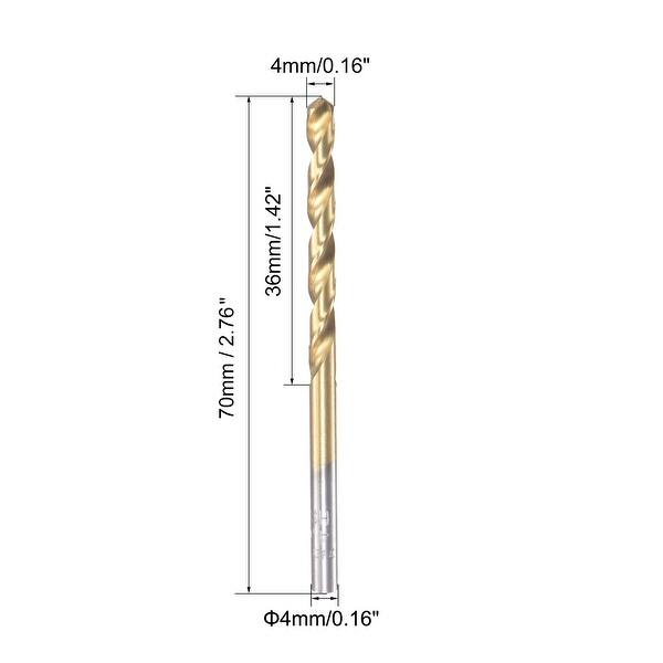 HSS Straight Shank Twist Drill Bit Fully Ground - Bed Bath & Beyond ...
