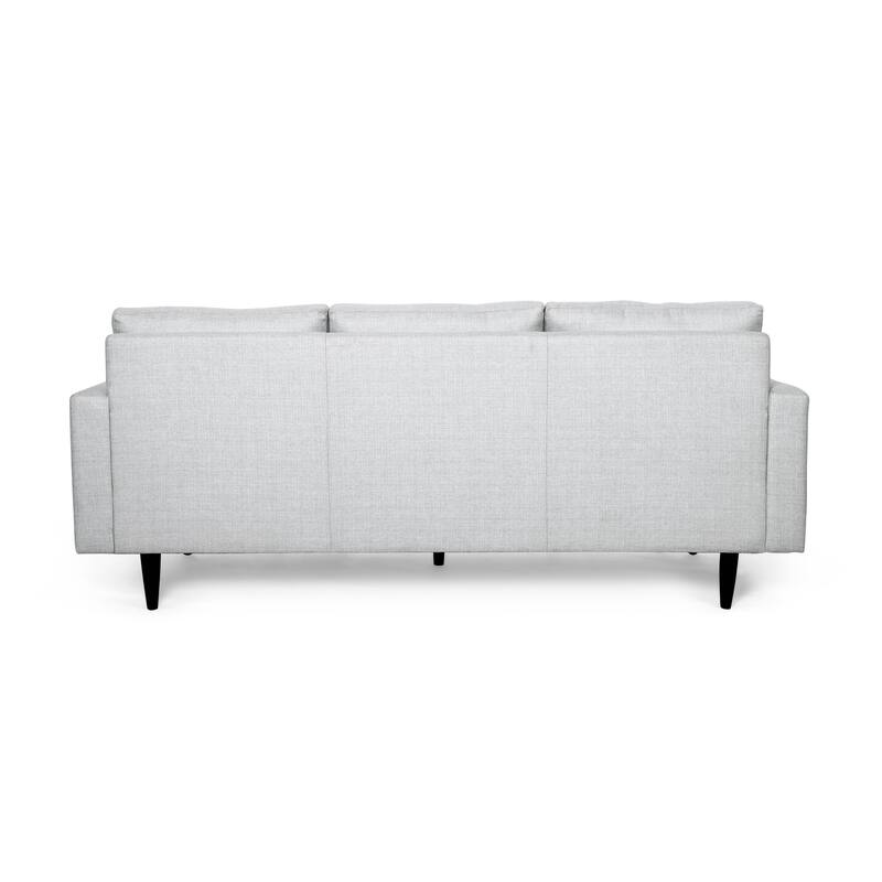Contemporary Tufted 3-Seater Sofa with Square Arms