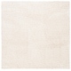 preview thumbnail 161 of 195, SAFAVIEH August Shag Solid 1.2-inch Thick Area Rug 8'6" Square - Ivory