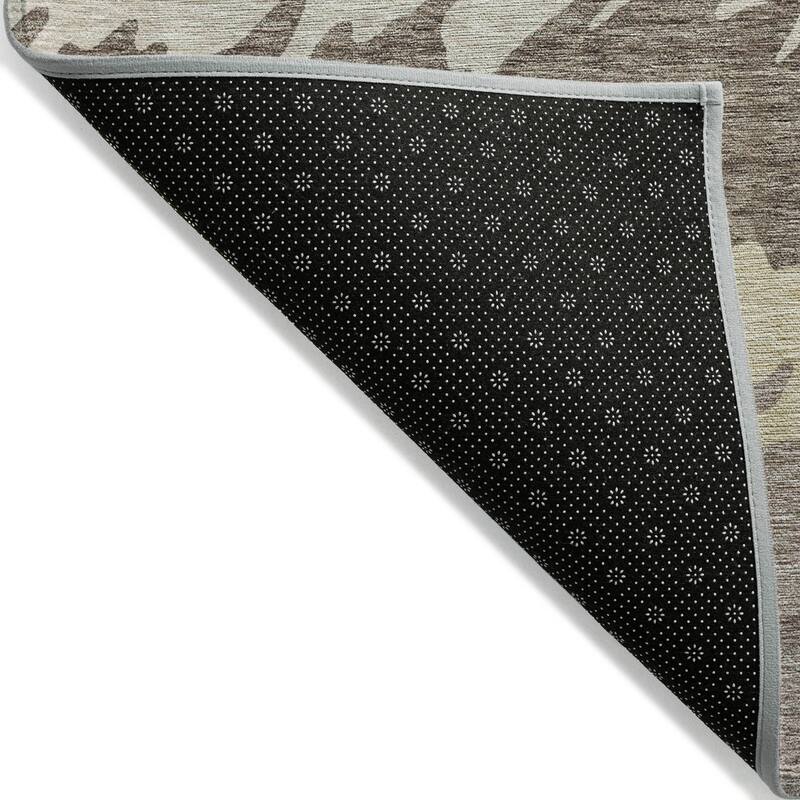 Machine Washable Indoor/ Outdoor Chantille Ombre Abstract Rug