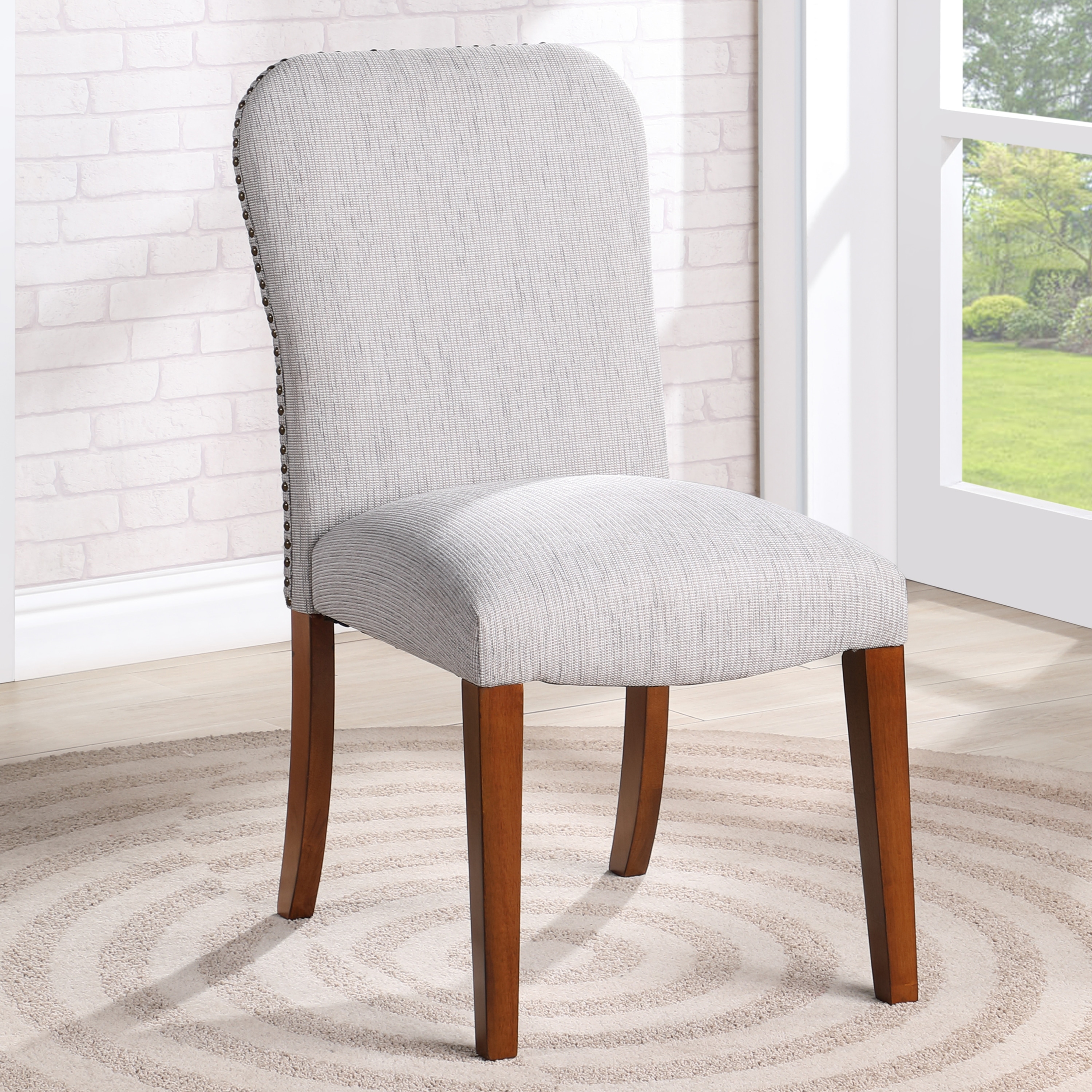 Performance fabric dining hot sale chair
