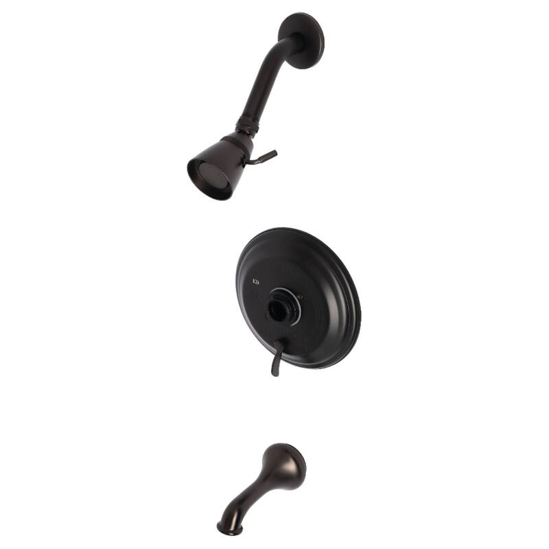 Kingston Brass Tub and Shower Trim Package with 1.8 GPM Multi Function - Oil Rubbed Bronze