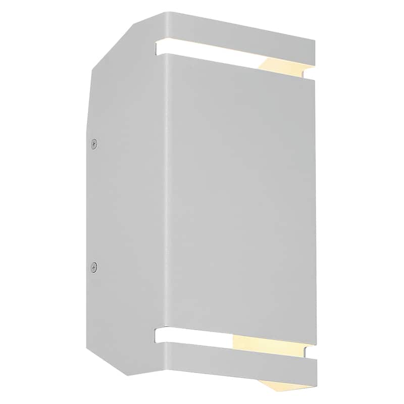 La Vida Bi-Directional Tall Outdoor LED Wall Mount Light - Satin