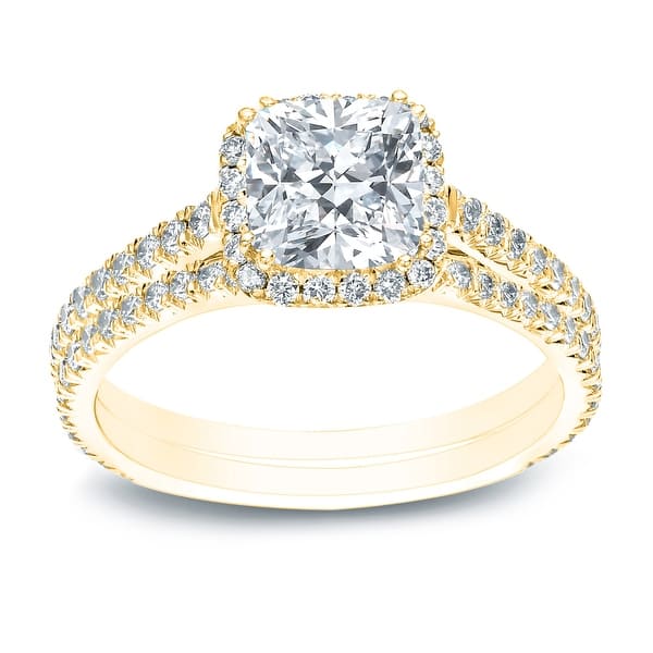 Diamond and gold band-10 carat wedding band set with 20 diamonds-wedding band-diamond band