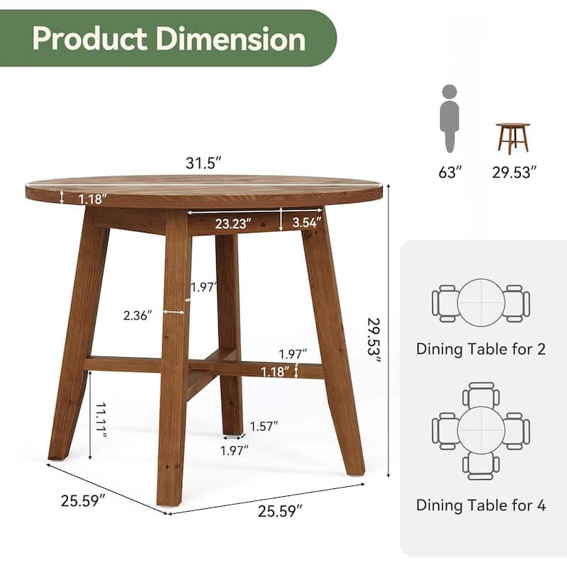 Solid Wood Conference Table, Office Meeting Table, Discussion Table Collaboration Desk