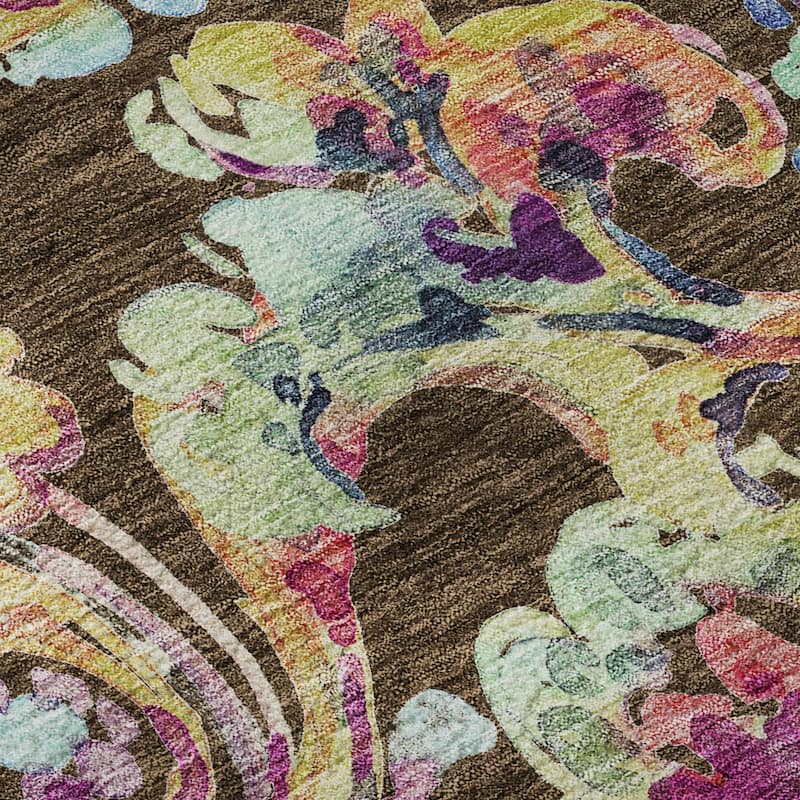 Premium Washable Super Soft Paisley Mayfield Rug