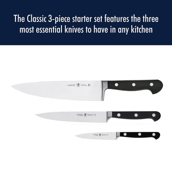 Henckels Classic Precision 3-pc Starter Knife Set - Bed Bath & Beyond -  33007862
