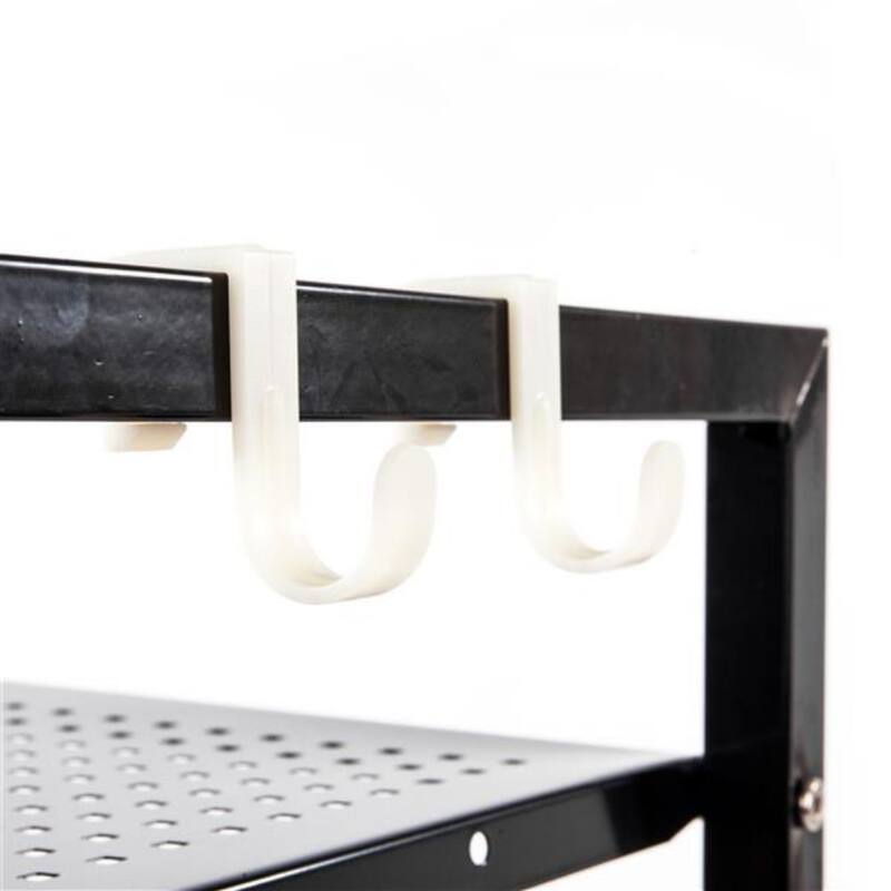 Widen 3 Tiers Multi-functional Storage Cart - Black