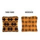 preview thumbnail 2 of 2, Skull Orange Dual Sided Cornhole Bags