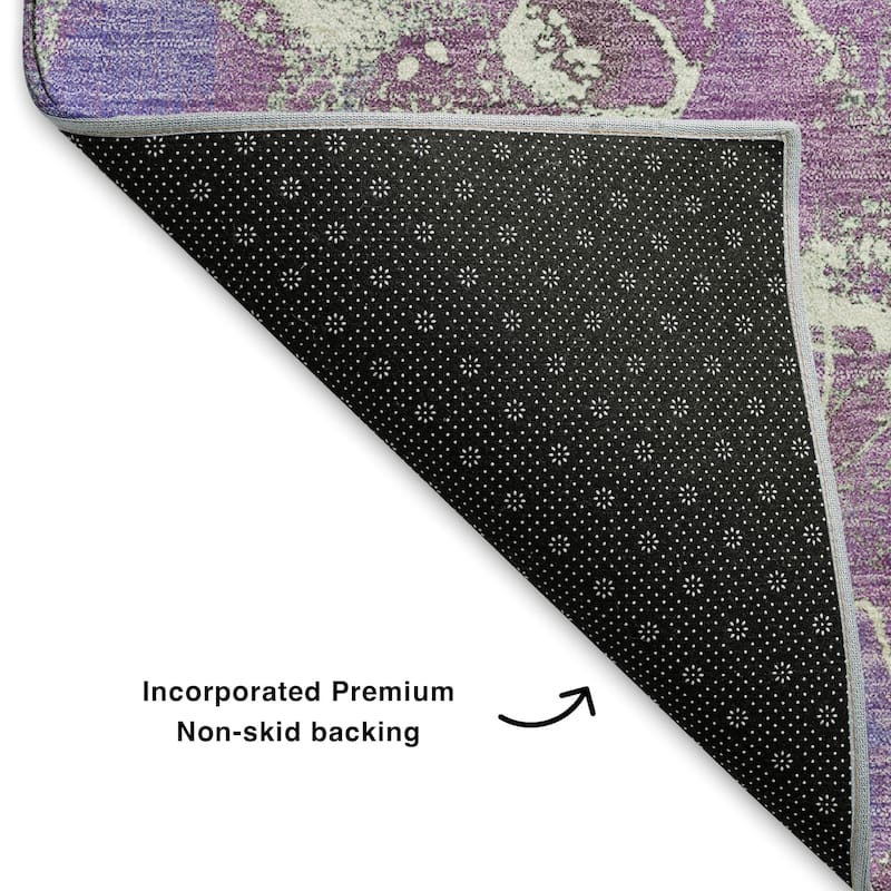 Premium Washable Super Soft Abstract Mayfield Rug