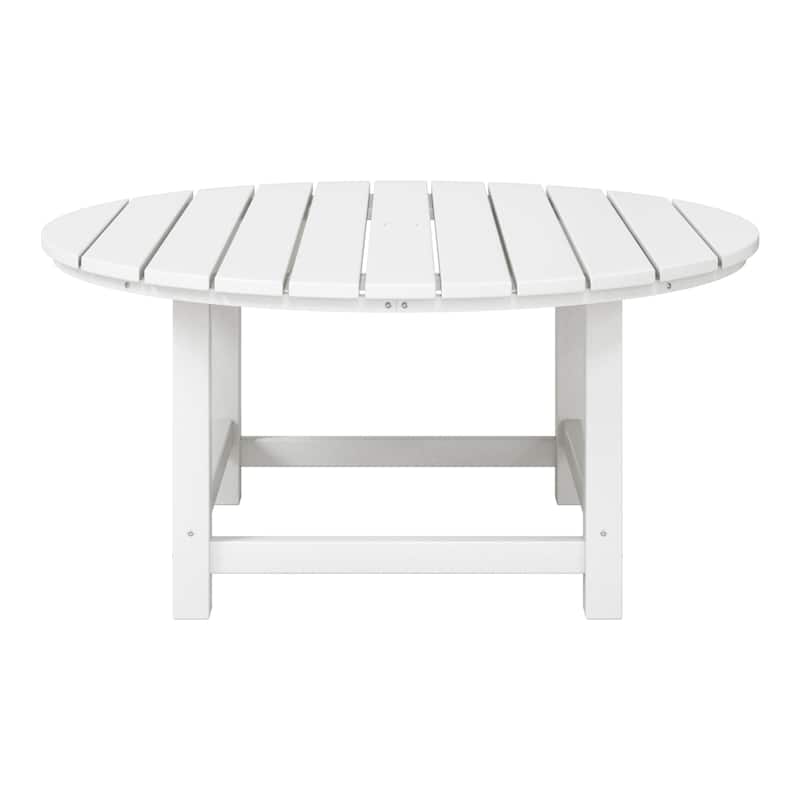 Altura Outdoor 5-Piece Adirondack Chair & Round Coffee Table Conversation Set