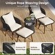 preview thumbnail 4 of 18, 5 Pieces Patio Furniture Chair Sets, Patio Conversation Set With Wicker Cool Bar Table,Ottomans,Outdoor Furniture Bistro Sets