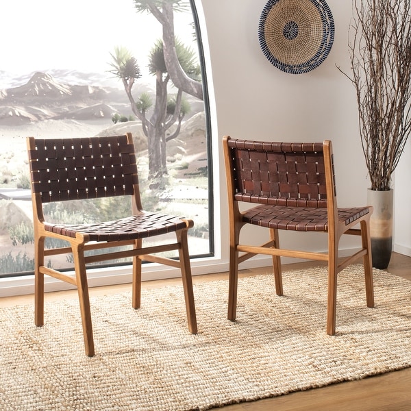 Cognac side chair deals