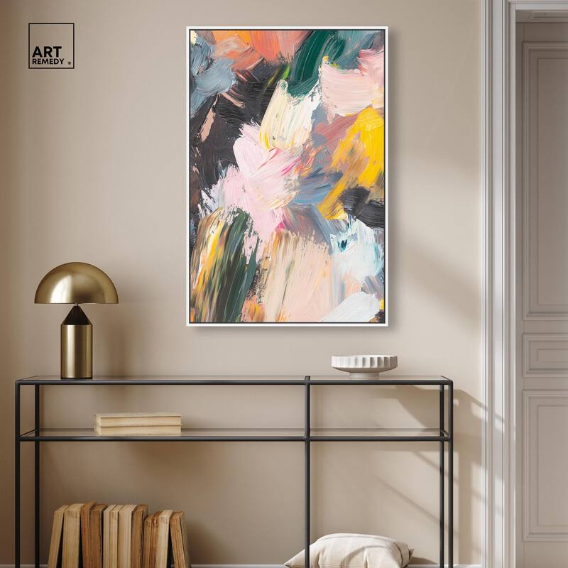 Chromatic Surge II Canvas by Art Remedy