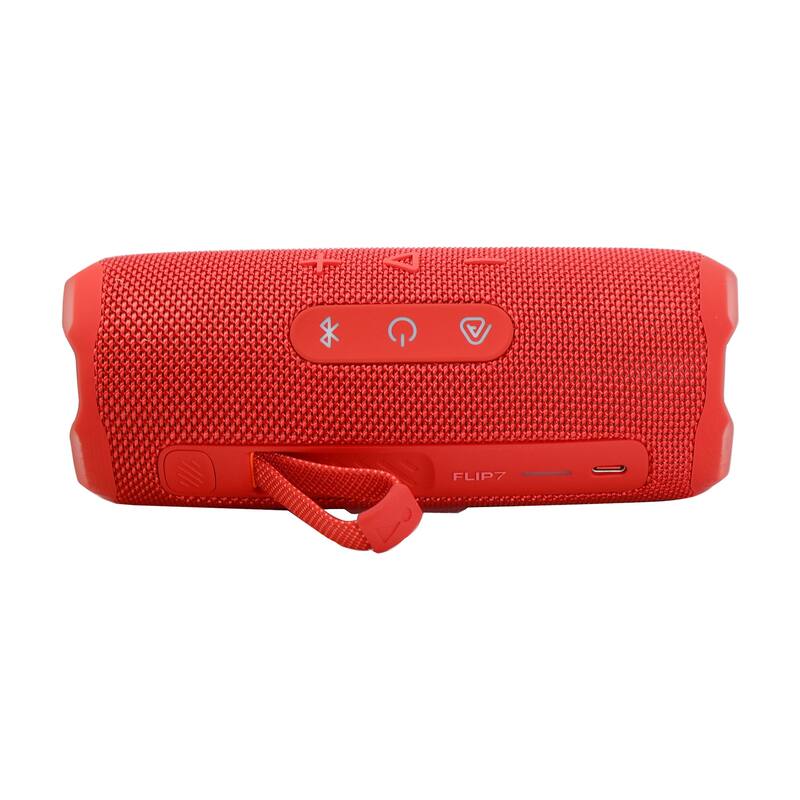 JBL Flip 7 Portable Waterproof Bluetooth Speaker (Red) + T110 in Ear Headphones + Fitness and Wellness Plus Software