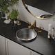 preview thumbnail 13 of 12, Karran Vineyard KBF474 2-Handle Three Hole Widespread Bathroom Faucet with Matching Pop-up Drain