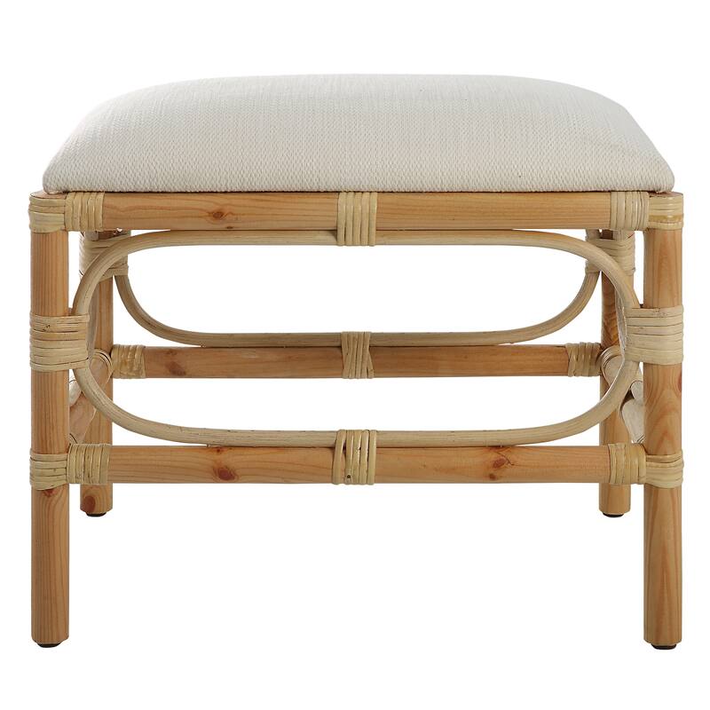 Uttermost Laguna Small Striped Bench