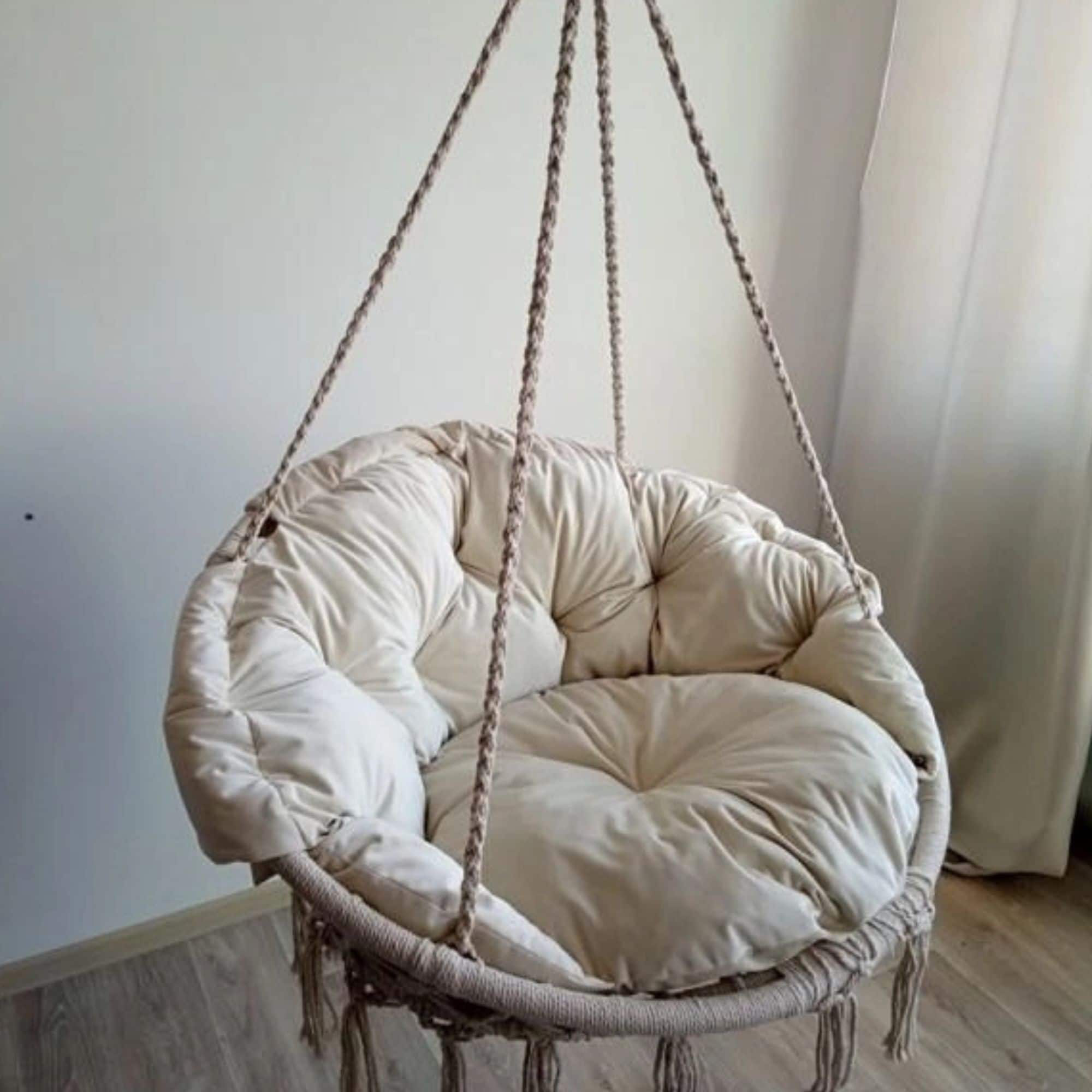 Hanging meditation chair top